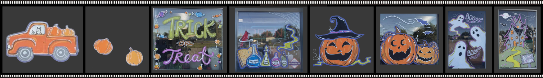 October - Halloween Photo Strip